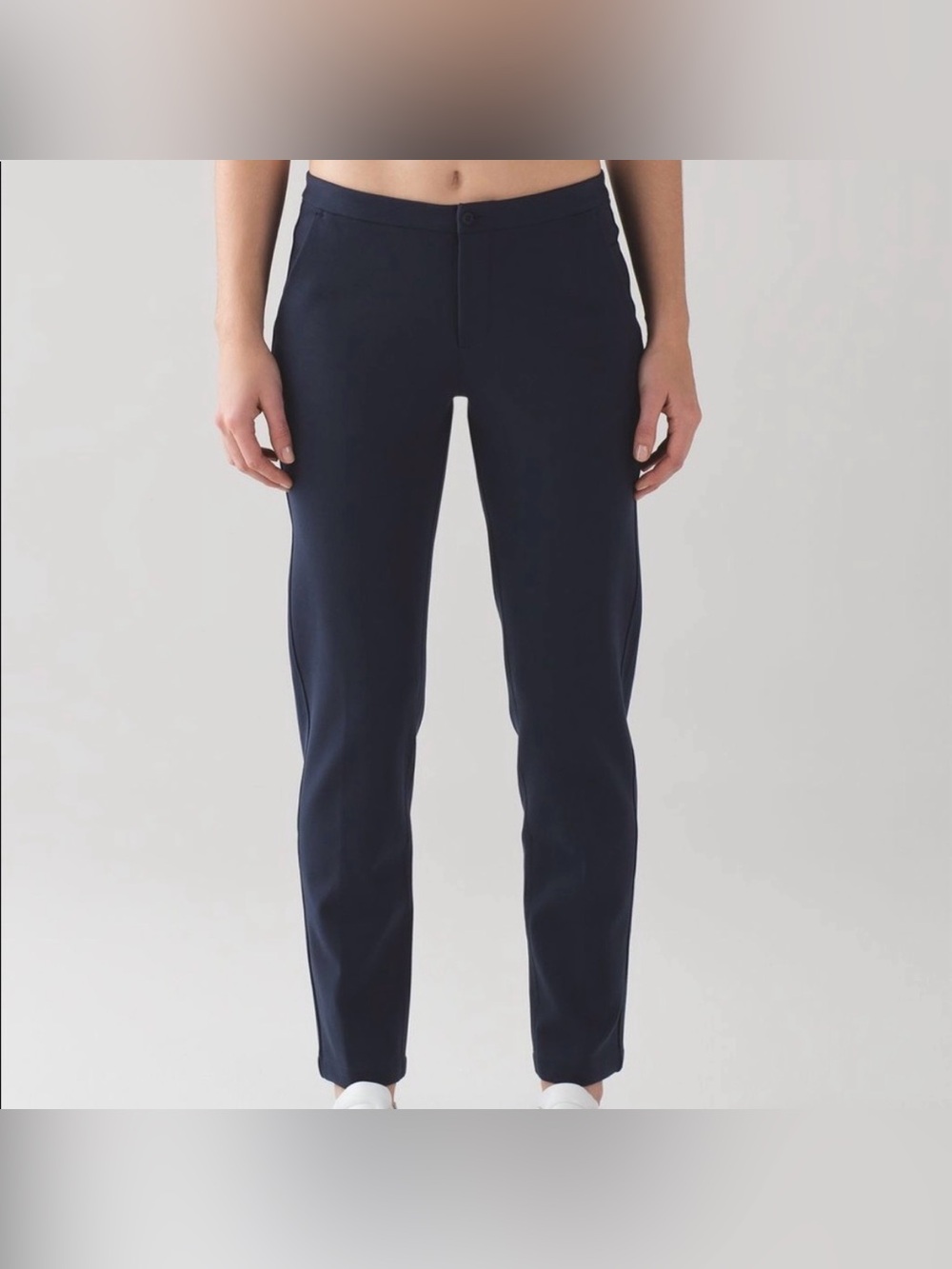 Lululemon City Trek Trouser Women’s Size 4 Navy Blue Comfort Travel Athletic